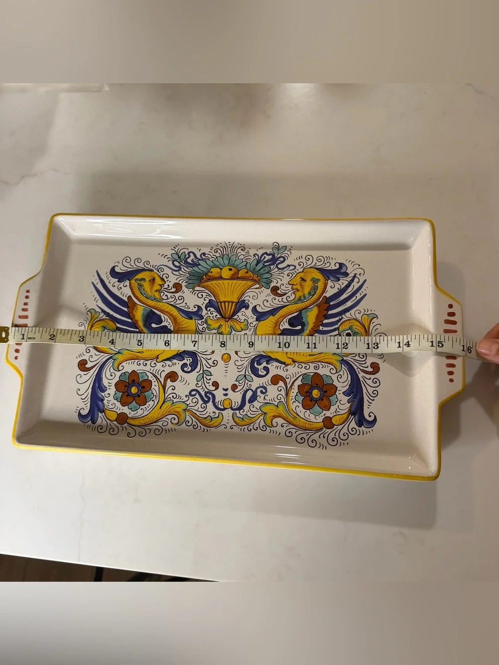 Deruta decorative ceramic